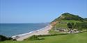 Branscombe Beach view