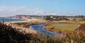 Budleigh Salterton from River Otter