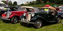 Cars at a classic vehicle show