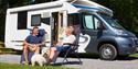 Castle Brake Holiday Park campervan