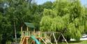 Childrens play area at Alpine Park Cottages near Exeter
