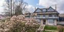 Northgate House Hotel Rear view with magnolia tree
