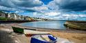 Dawlish beach and boats