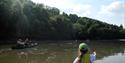 canoeing on the dart