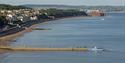 Dawlish Town Beach - coastal view