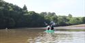 canoeing on the Dart