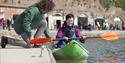 Kayaking on the Quay. Copyright: Tony Cobley