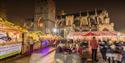 Exeter Christmas Market on Cathedral Green