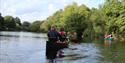 canoeing on the Dart