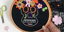 embroidery sugar skull