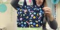 tote bag with pocket