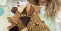 sew a hedgehog doorstop