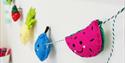 felt fruit garland