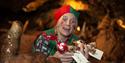 santa in the caves