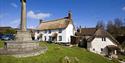 Lustleigh, Dartmoor - memorial and village buildings