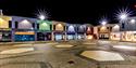 Market Walk and Market Square at night