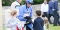Newton Abbot Racecourse - children and jockey