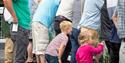 Newton Abbot Racecourse - children parade ring