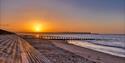 Dawlish Warren Beach at Sunrise