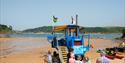 Sea Tractor at Salcombe South Sands Beach