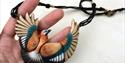 Sarah Vigars Guild Member wood necklace