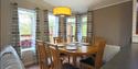 Dining Table and Chairs - Belvedere Edge Lodge at Finlake Resort & Spa in Chudleigh, Devon