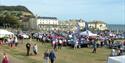 Sidmouth Cricket club location of Sidmouth Classic Car Show