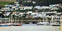 View of Kingswear from Dartmouth with Steam Train