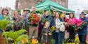Toby's Garden Festival: people with flowers