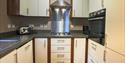 Kitchen area at Belvedere Lodge at Finlake Resort & Spa in Chudleigh, Devon