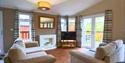 Living Room and Seating Area of Belvedere Lodge at Finlake Resort & Spa in Chudleigh, Devon
