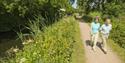 Walking beside the Grand Western Canal