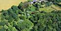 Dittiscombe Estate South Devon aerial view
