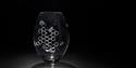 Bee Honeycomb Engraved Vase