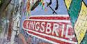 Kingsbridge mosaic sign