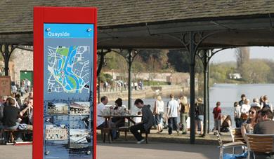 Monolith at Exeter Quayside. Copyright: DOminic Lowther