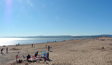 Exmouth sandy beach