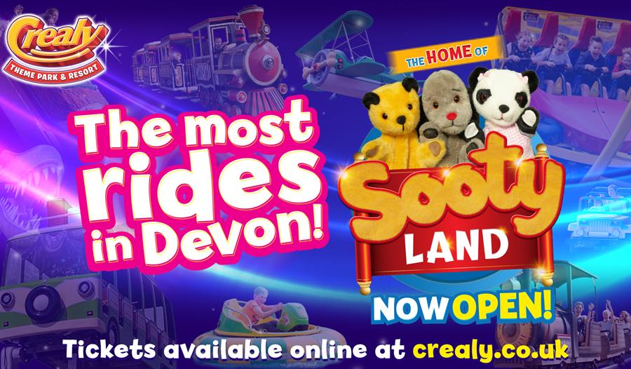 Sooty Land, Crealy, Exeter