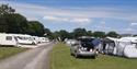 Hardstanding as well as grass camping and caravan pitches available