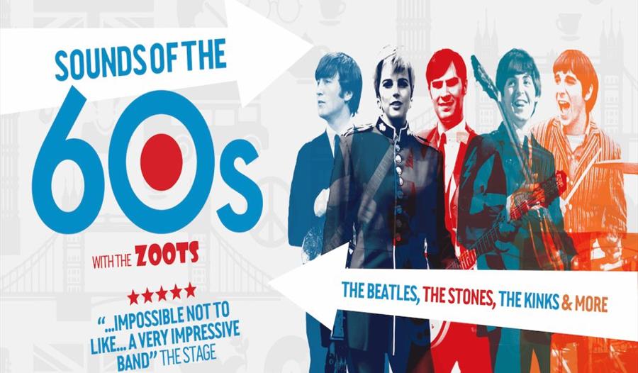 Sounds of the 60s Show with The Zoots Palace Theatre Paignton Sat 23rd October 2027 Sounds of the 60s Show with The Zoots Palace Theatre Paignton Sat 23rd October 2027