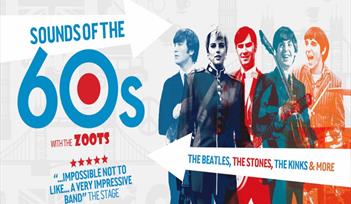 Official artwork for Sounds of the 60s Show with The Zoots Palace Theatre Paignton Sat 23rd October 2027