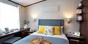 Bovisand Lodge Holiday Park - caravan bedroom