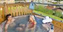 Beverley Holidays Hot Tub Luxury Lodge in Paignton - sea view