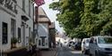Chagford Town Centre Pubs and Cafes