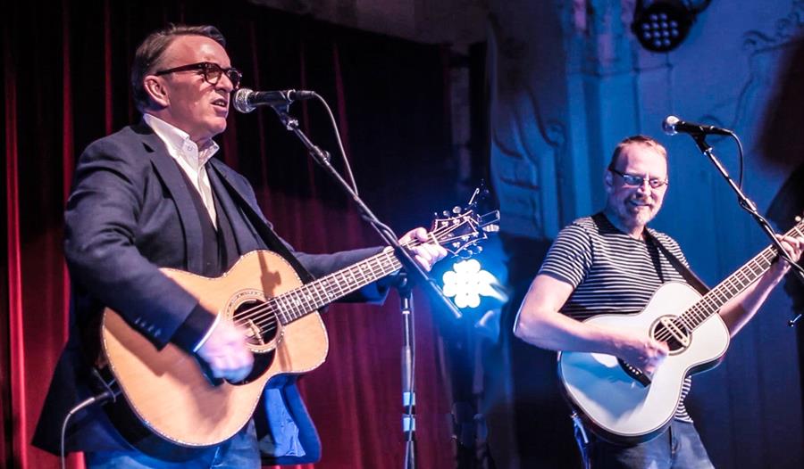 Chris Difford and Boo Hewerdine