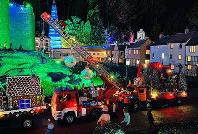 Christmas Illuminations at Babbacombe Model Village