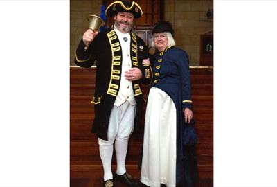 Dartmouth Award winning Town Crier and Historical Town Guide