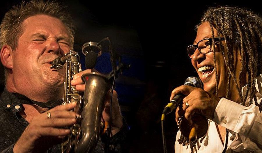 Noel McCalla and Derek Nash Noel McCalla and Derek Nash