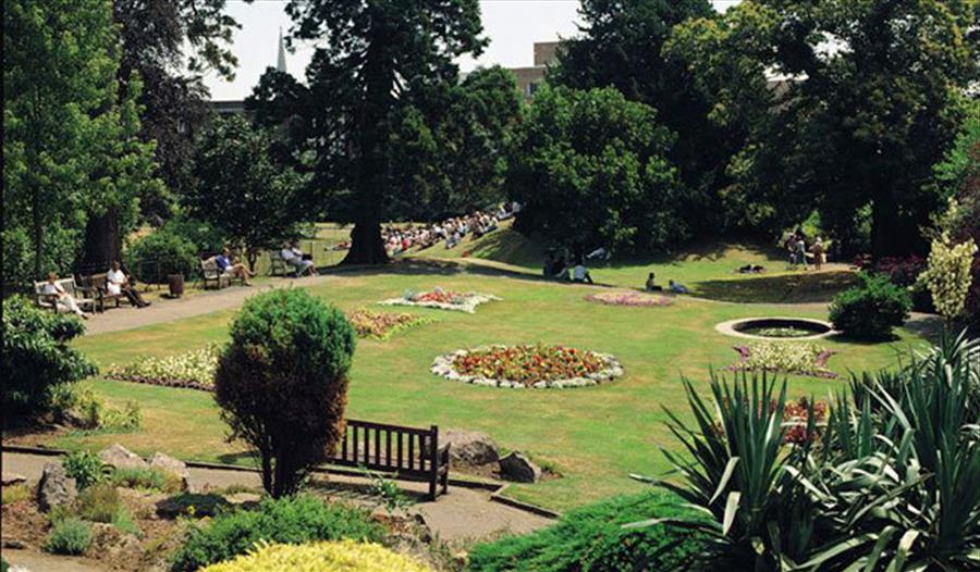 Some of Exeter City gardens