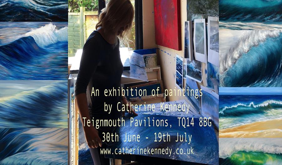 Exhibition of seascape paintings and prints by Catherine Kennedy